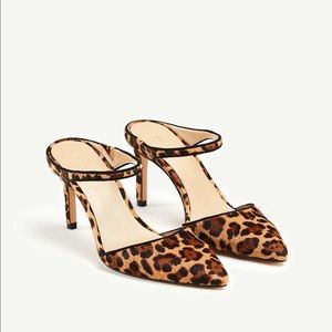 Jodie Cheetah/Leopard Print Mule Pump
